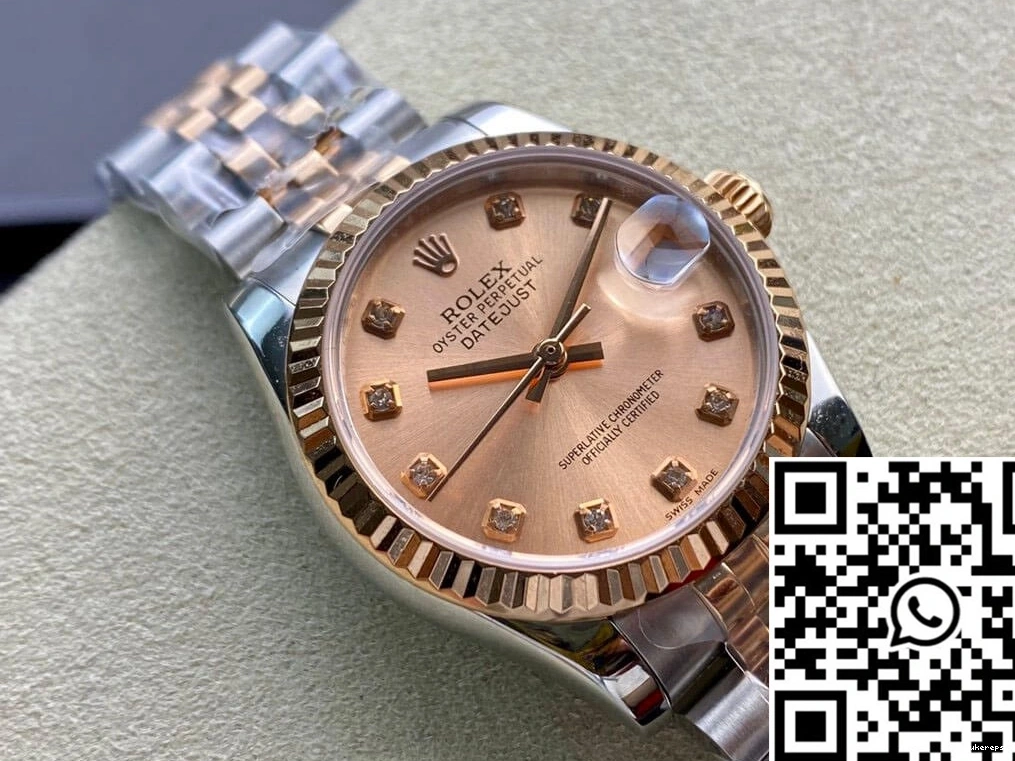 Datejust Gold Rolex M278271-0024 Rose 827 EW 31MM Factory Sleek 0811